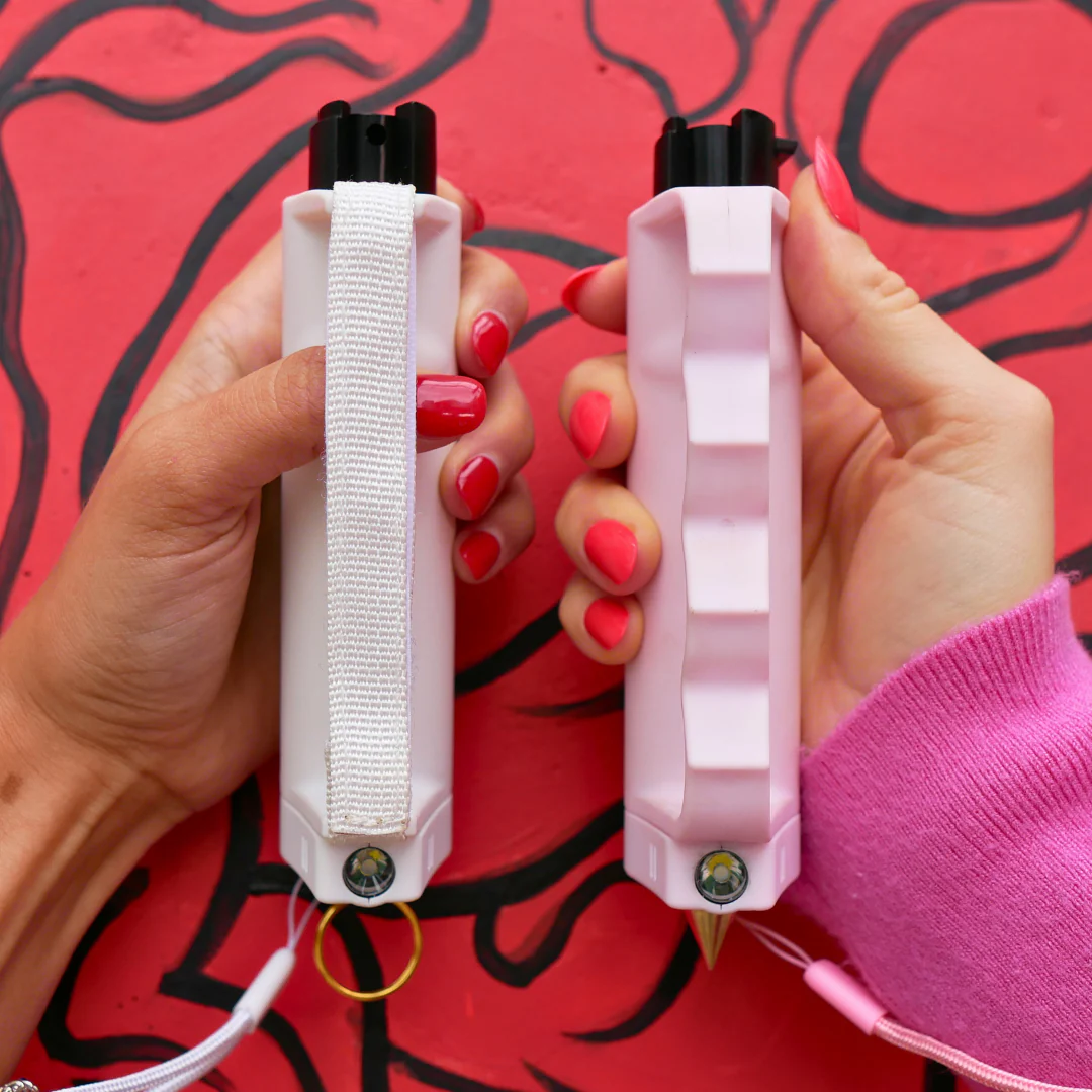 Safely Sidekick LED Panic Alarm Pepper Spray Glass Breaker w/ Strap Grip - Image 5