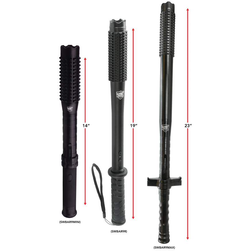 Streetwise Barbarian 19" LED Stun Gun Baton 9M - Image 8