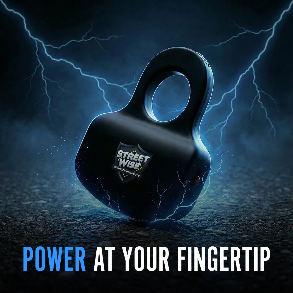 Streetwise Sting Ring Rechargeable Stun Gun 18M - Image 6